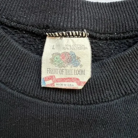 Vintage 80s Maryland Duck Stamp Canada Goose Crewneck Sweatshirt Bird Nature USA - Picture 2 of 8